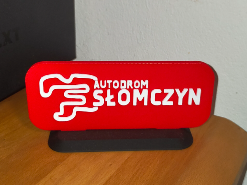 Autodrom Slomczyn logo with base