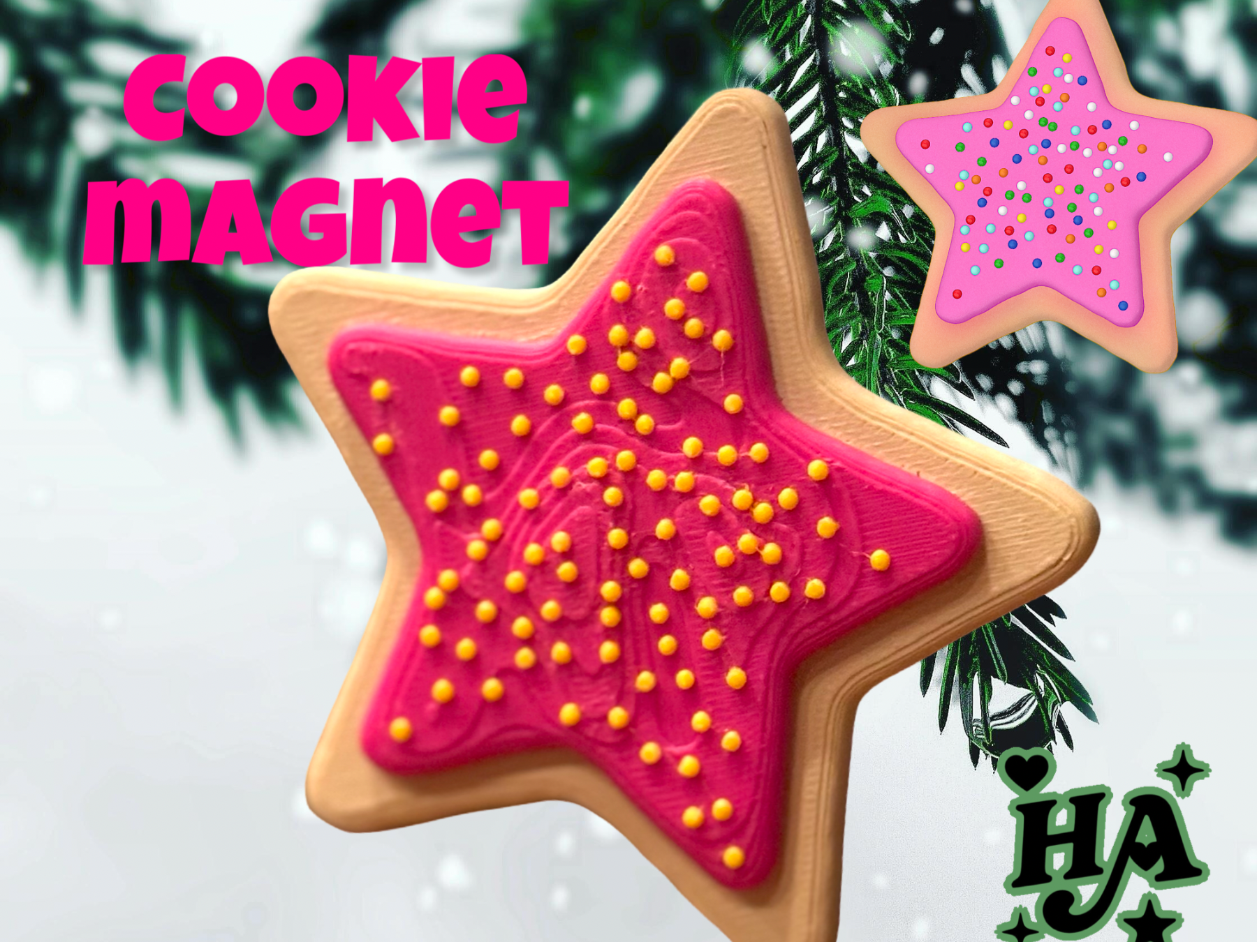 Sugar Cookie Magnet