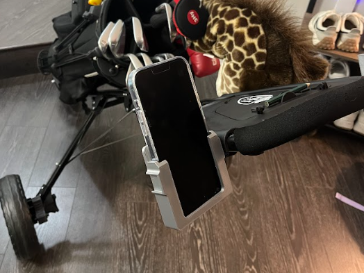 Push Cart Phone Holder