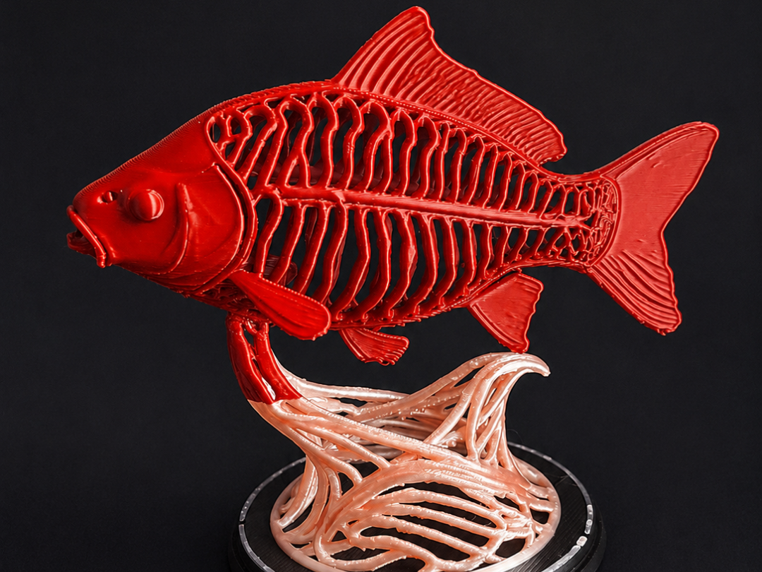 Voronoi Carp Statue (NO AMS)