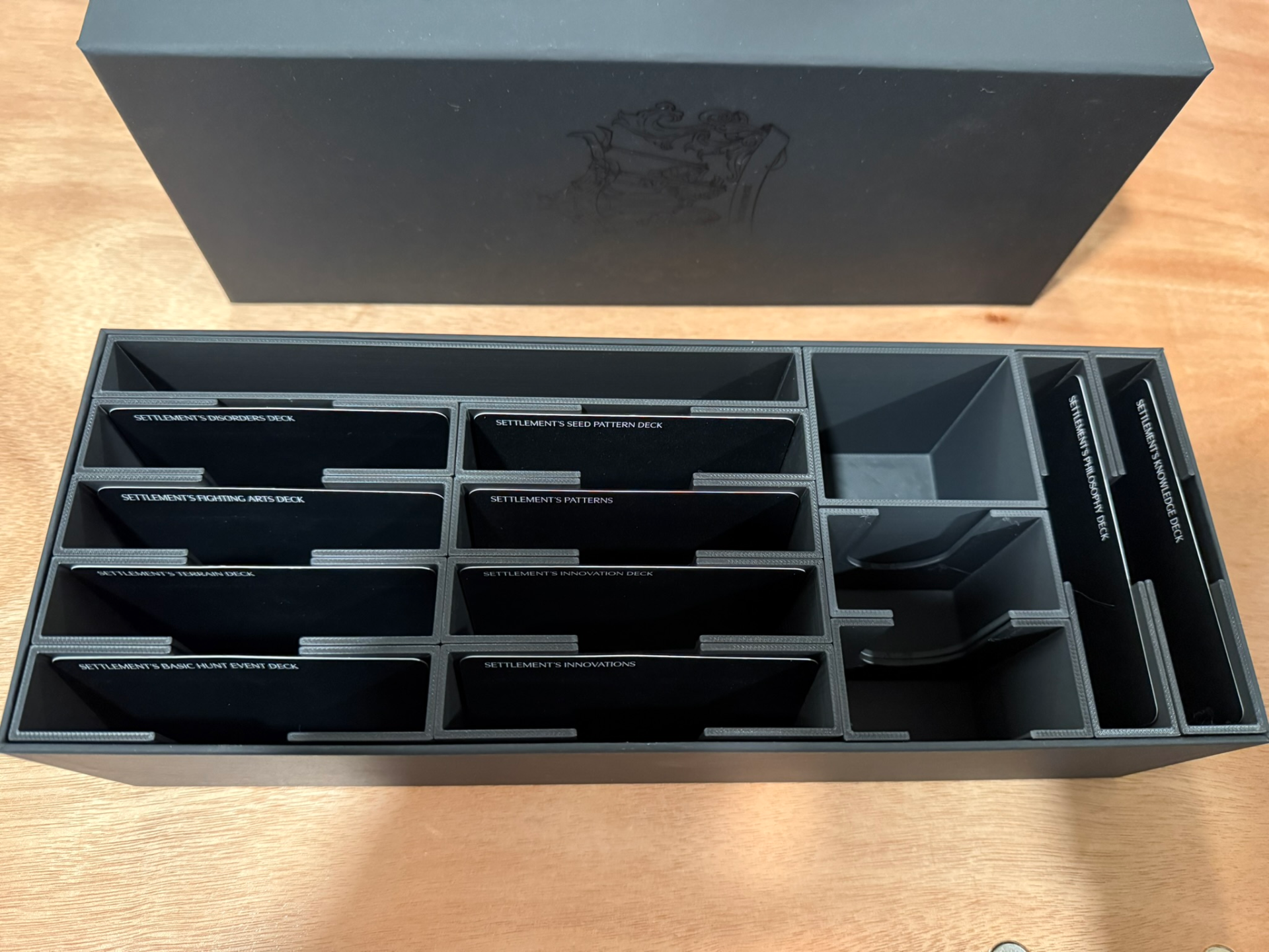Settlement Box Insert for Kingdom Death Monster