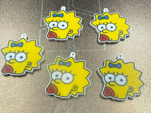 maggie simpson keychain
