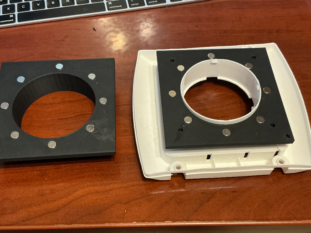 Magnetic Window vent for standard 3" Dryer Hood v1