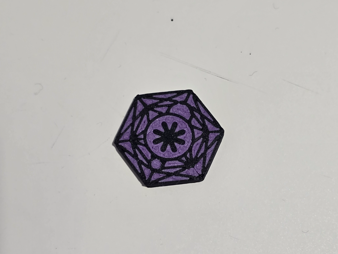 Cthulhu: Dark Providence Purple agent token