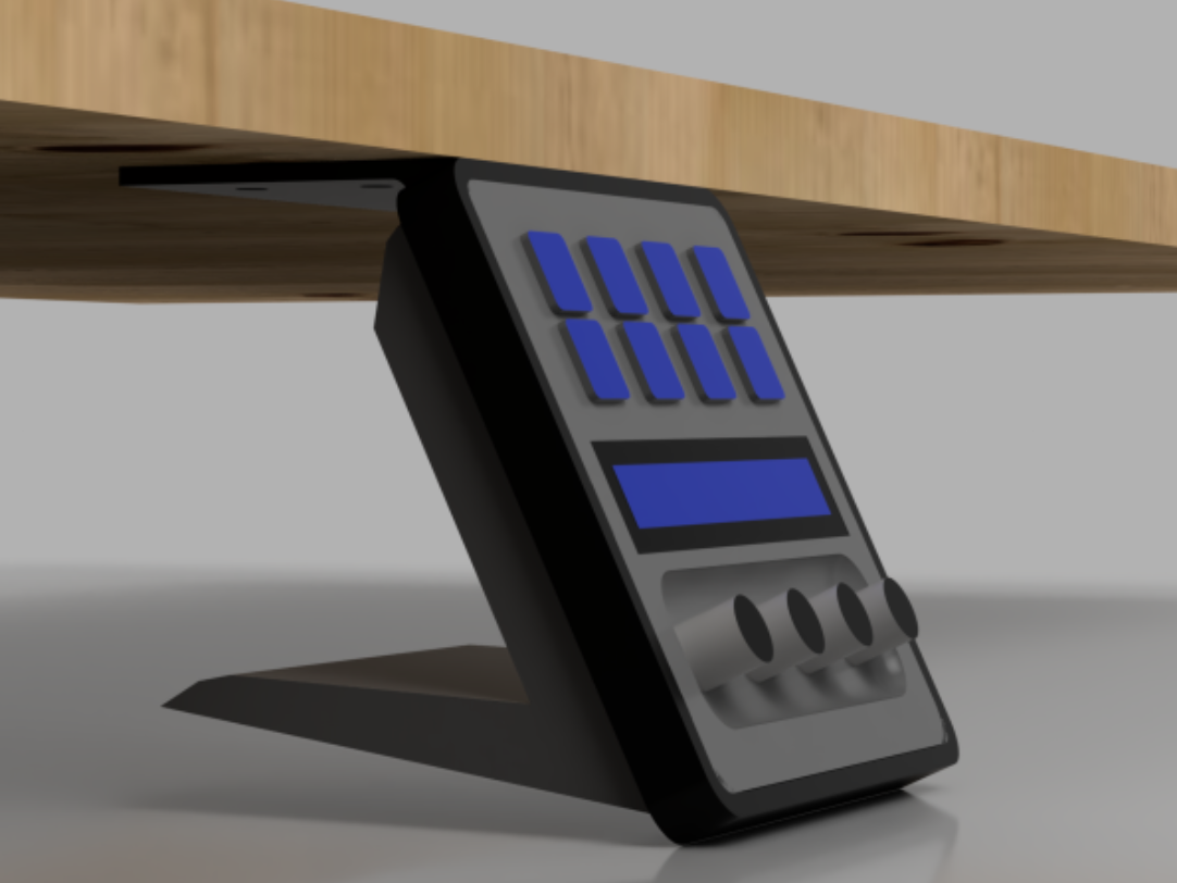 Stream Deck+ XLR Dock Desk Mount – Friction Fit V2