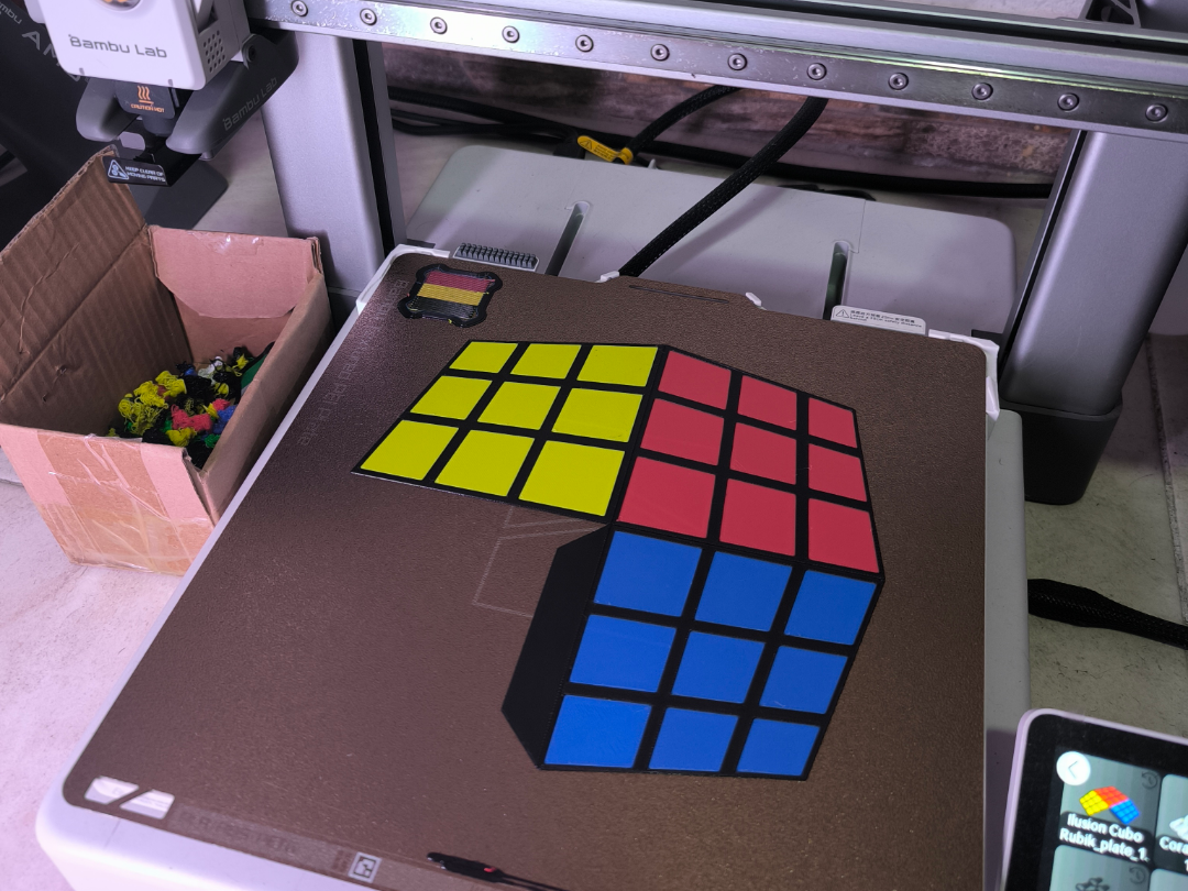 Ilusion Cubo Rubik