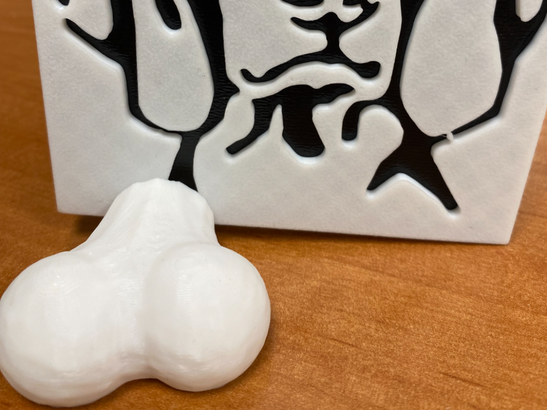 Bone stand for coasters