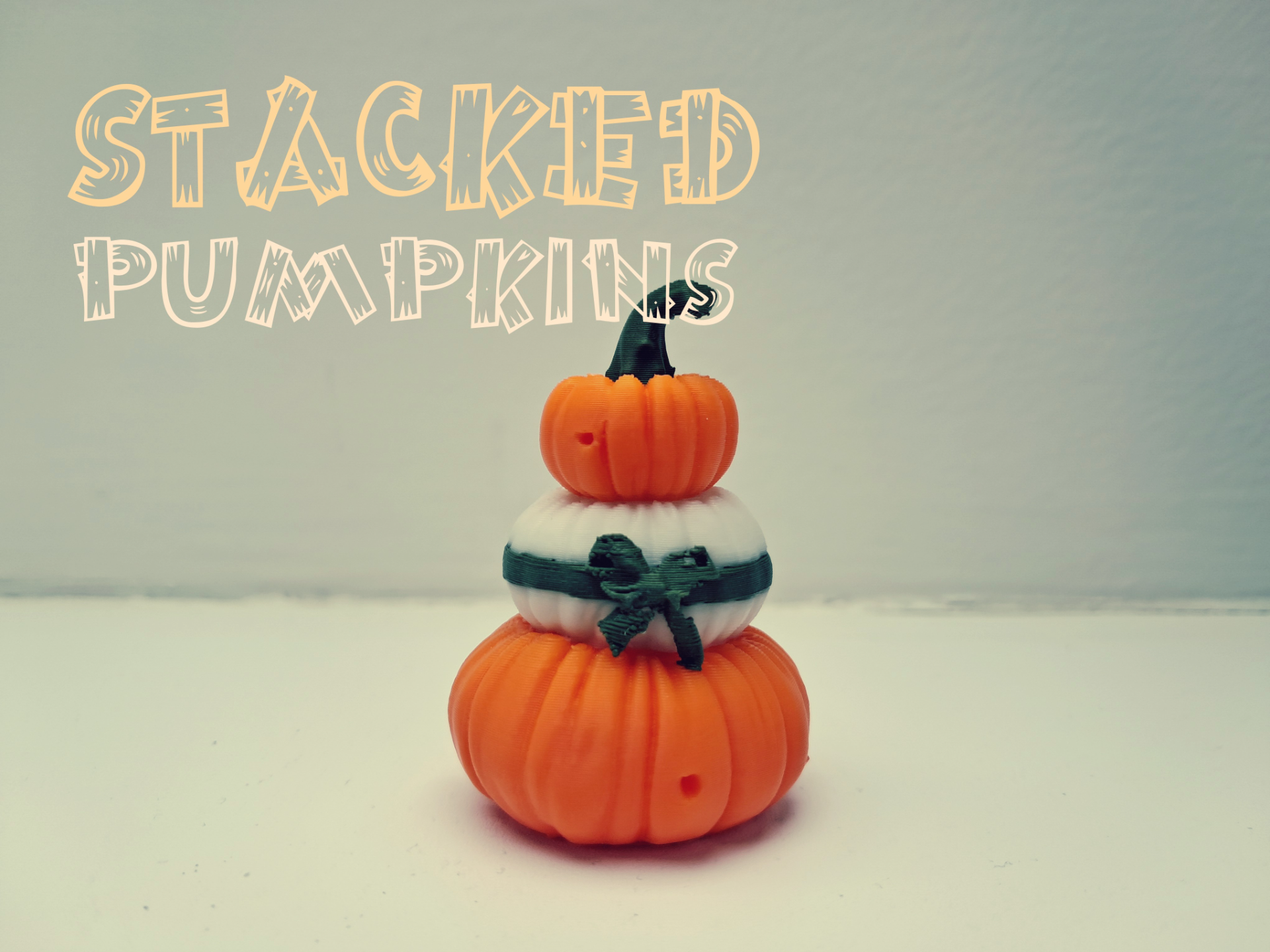 Stacked Pumpkins