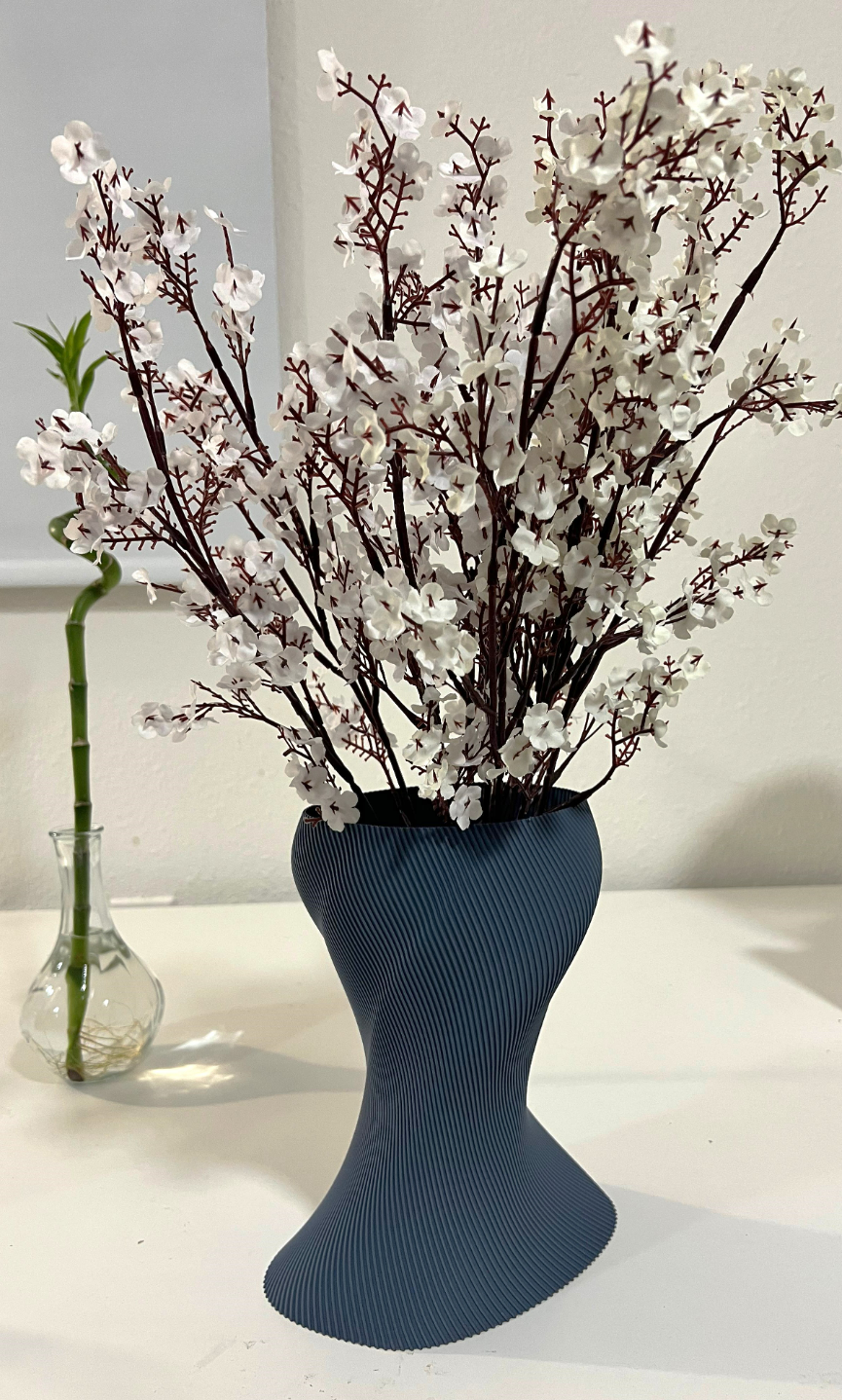 Twisted Minimalist Vase