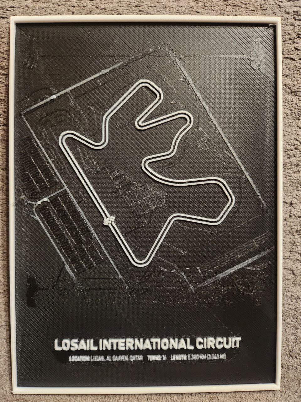 Losail International - F1 Circuit - HueForge