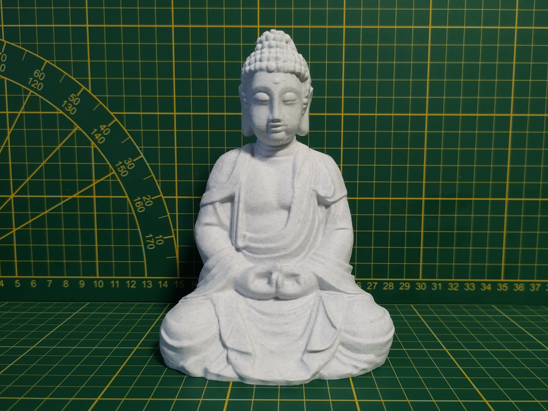 Buddha in Marble * 150 mm * 6 inch