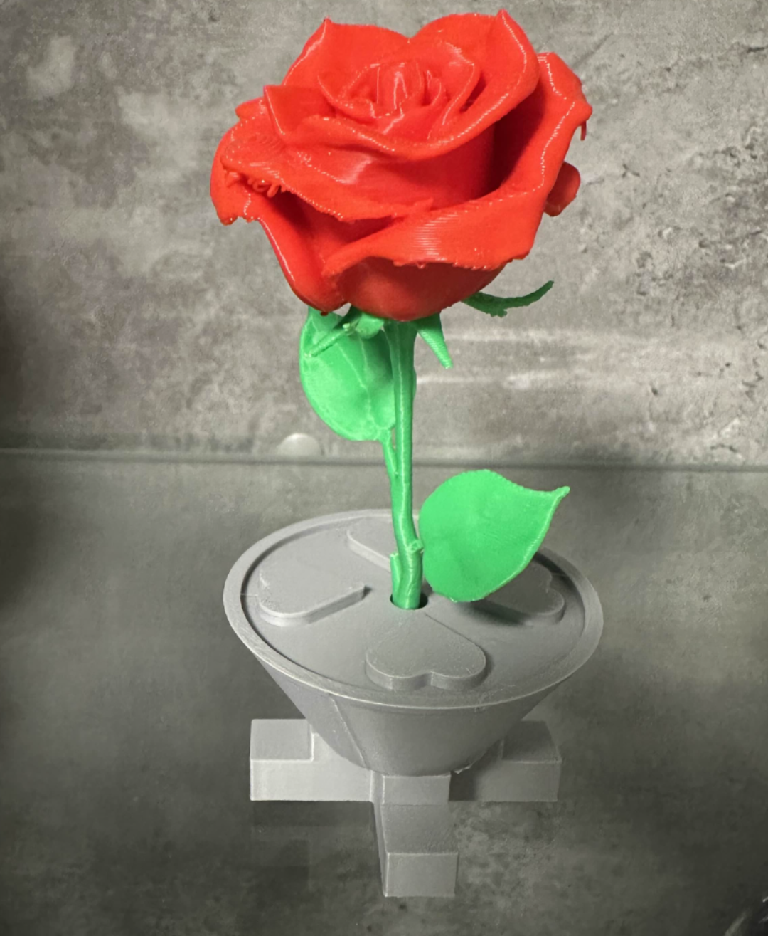 maceta para rosa