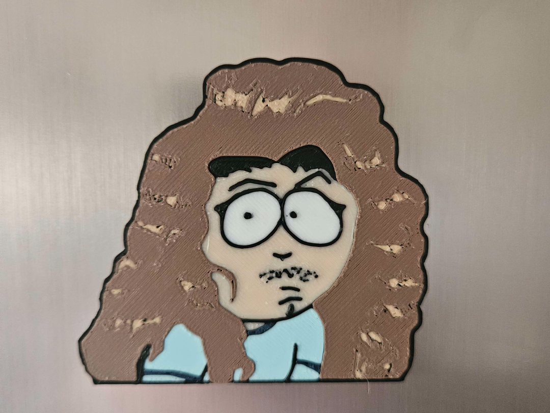 South park Randy marsh as lorde Fridge magnet