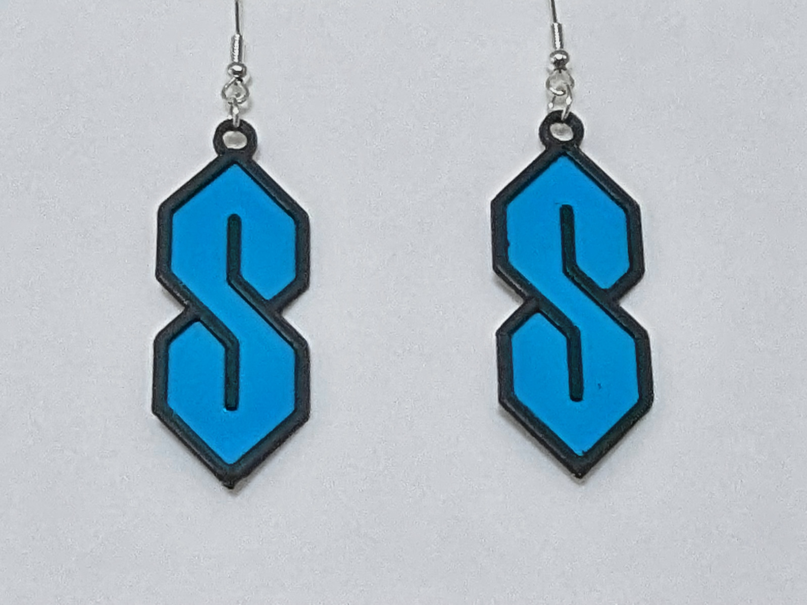 Cool S Earrings Filled (Double Sided)