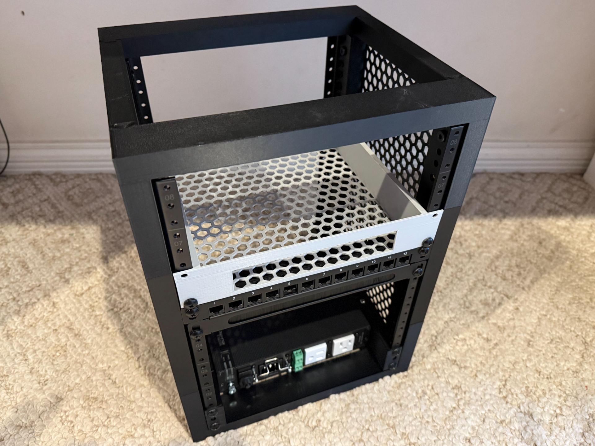 10-Inch 4-Post Rack
