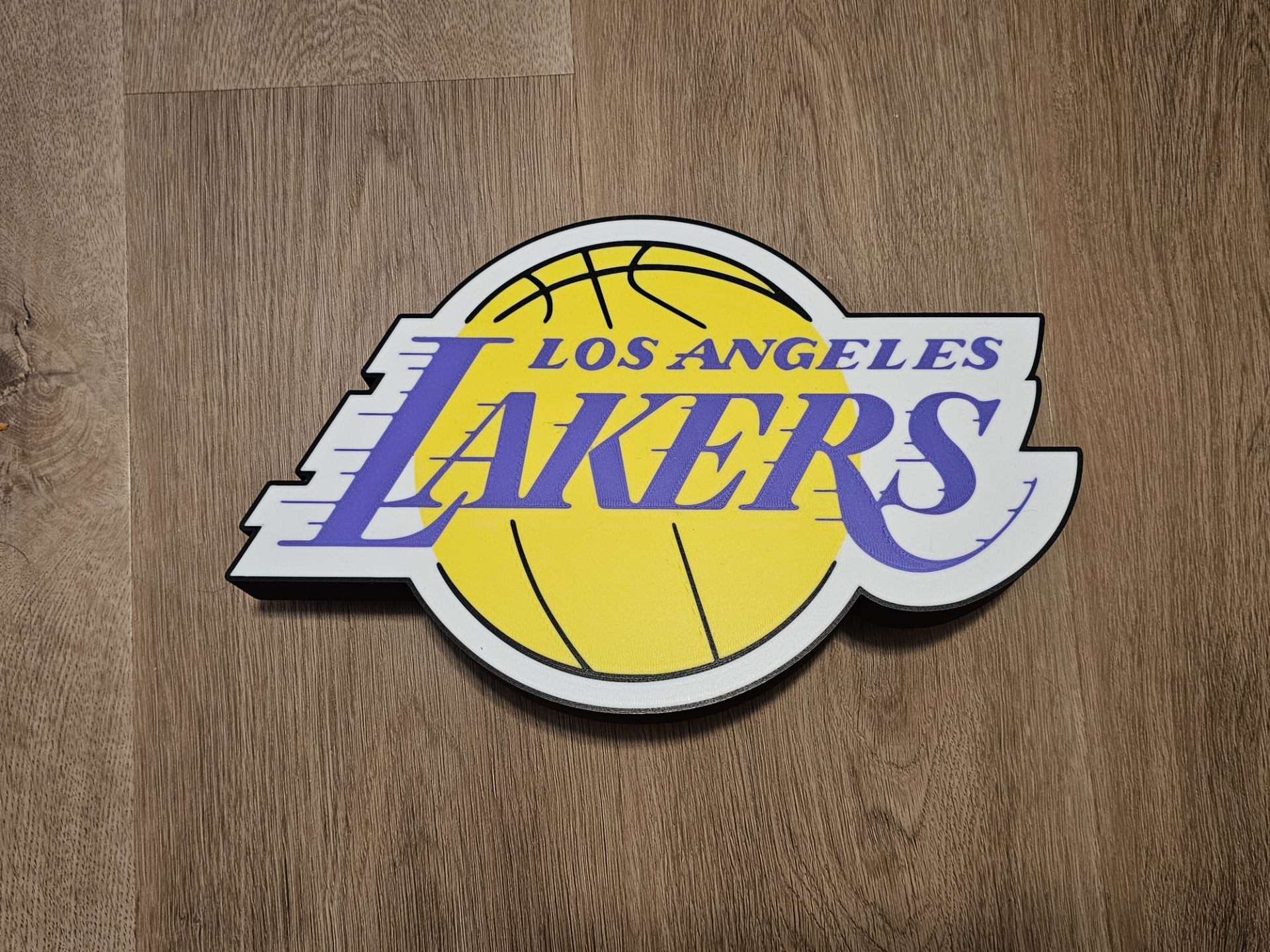 Los Angeles Lakers LED Lightbox Sign