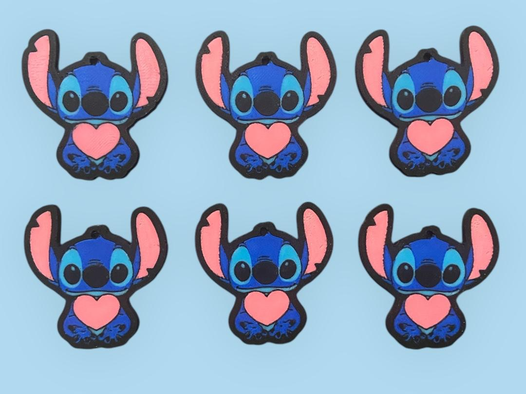 Stitch Portachiavi