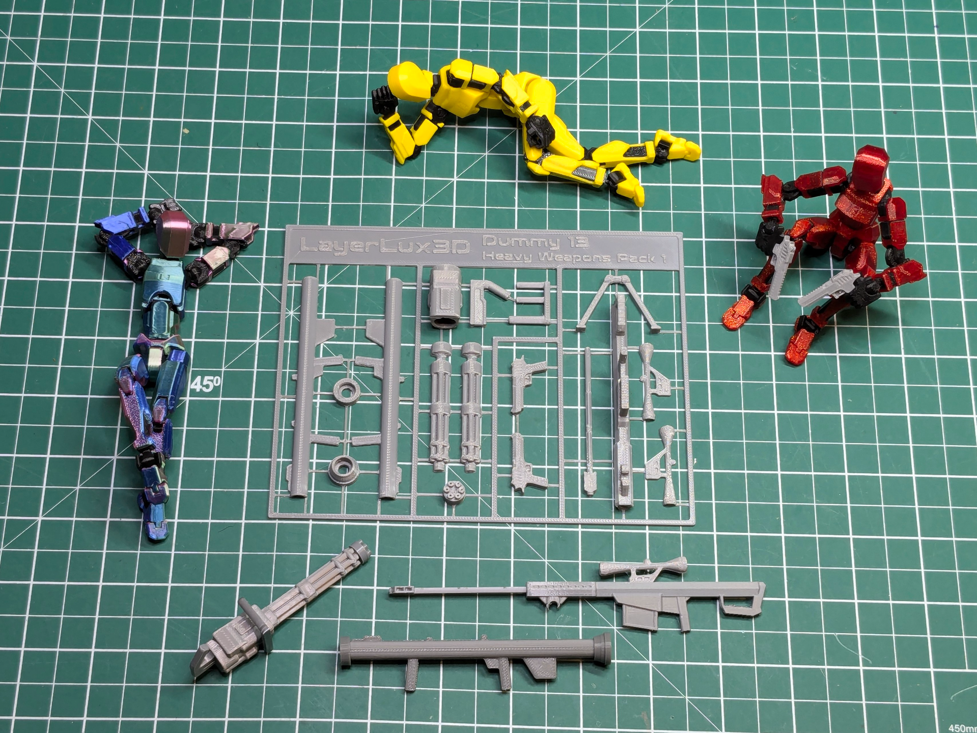 Heavy Weapons Pack for Dummy 13