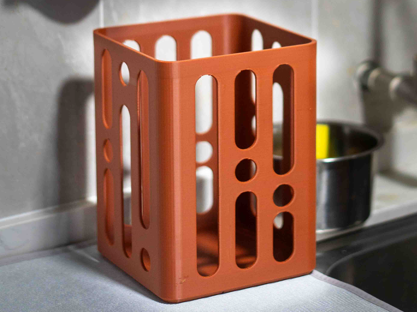 Small Trash Bin With Some Holes