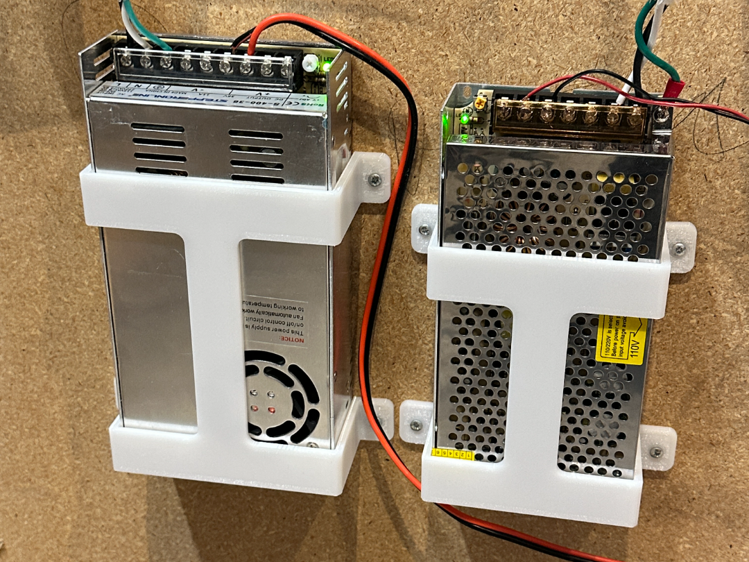12v Power Supply Mounting Bracket