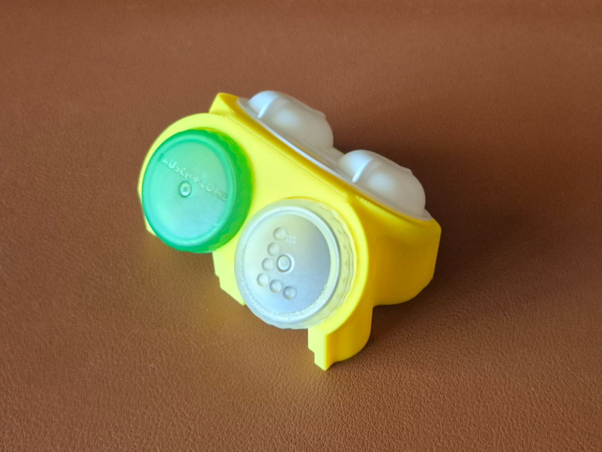 Contact case drying stand