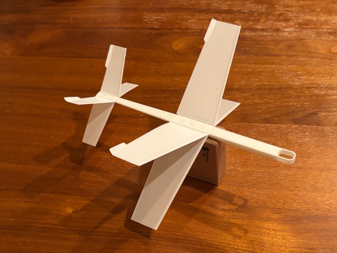 Flying Dragonfly Indoor Glider v8
