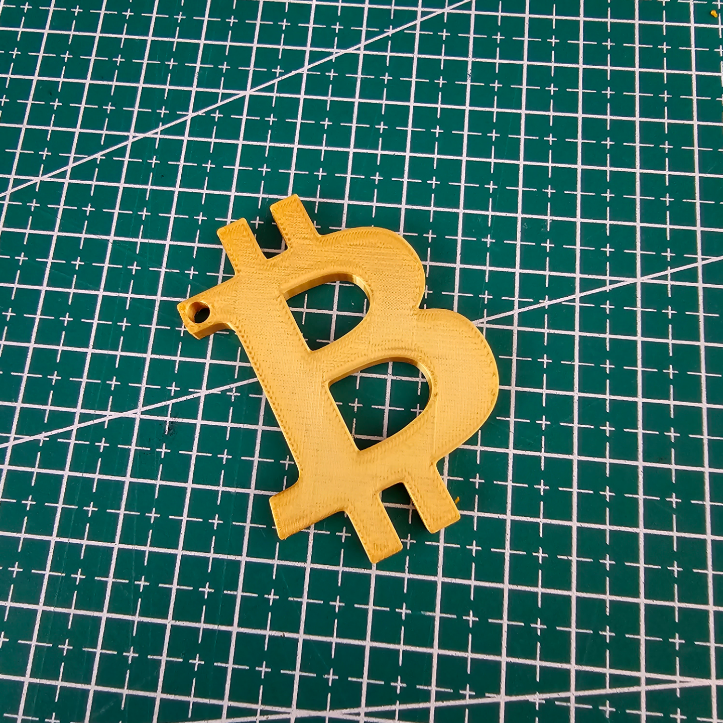 Bitcoin (BTC) Logo Keyring / Keychain