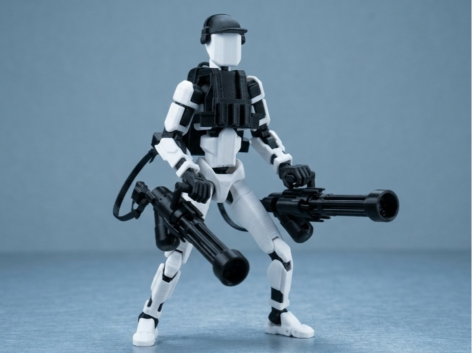 Dummy 13 Dual Minigun Set