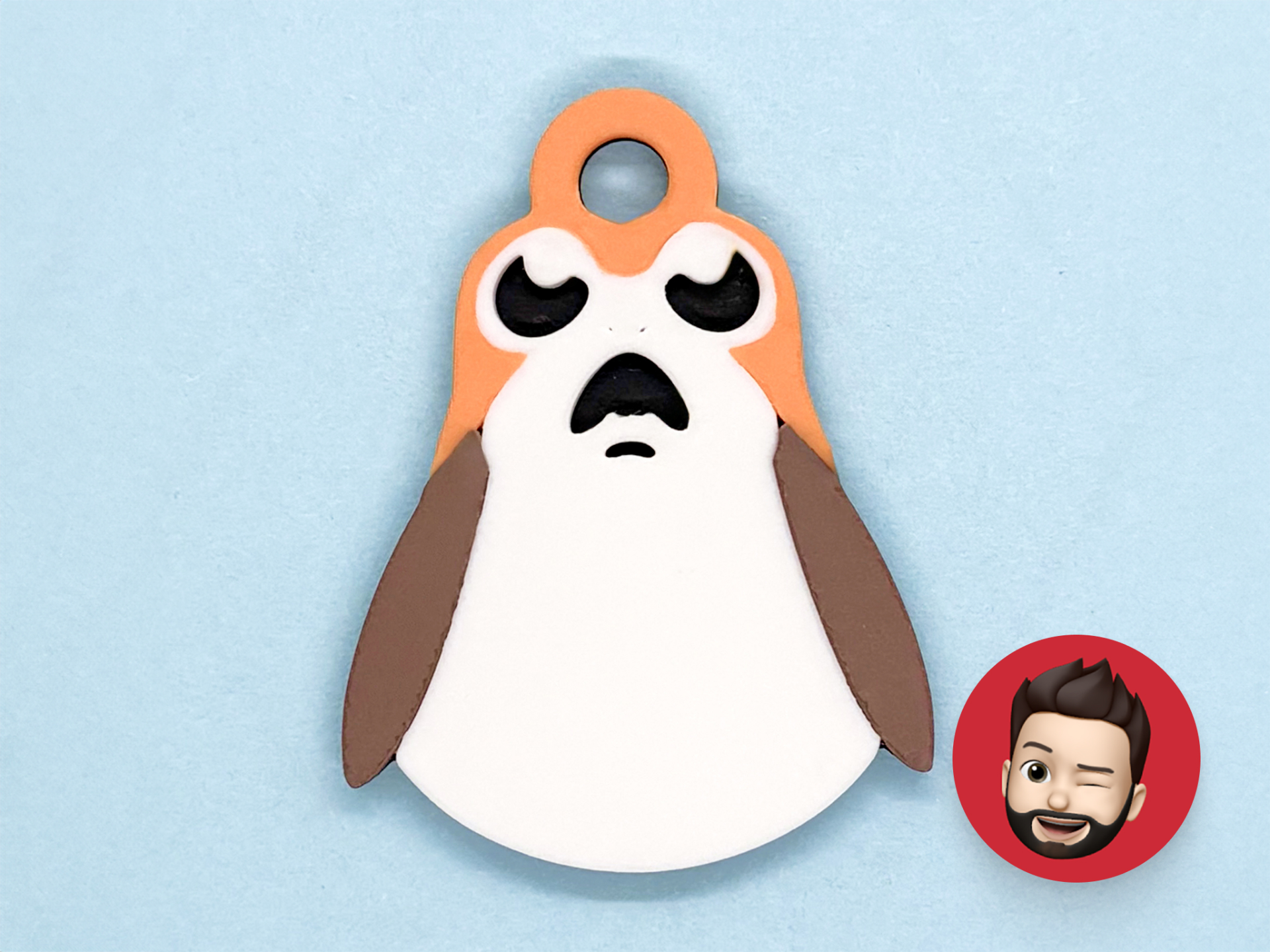 Star Wars Porg keychain