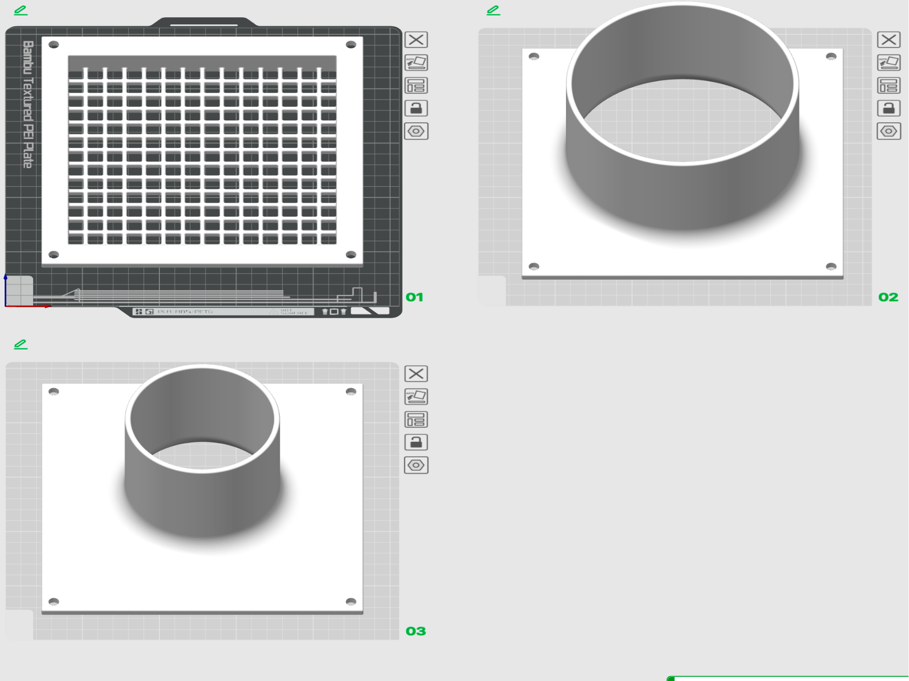 filter box pass through 6in and 4in