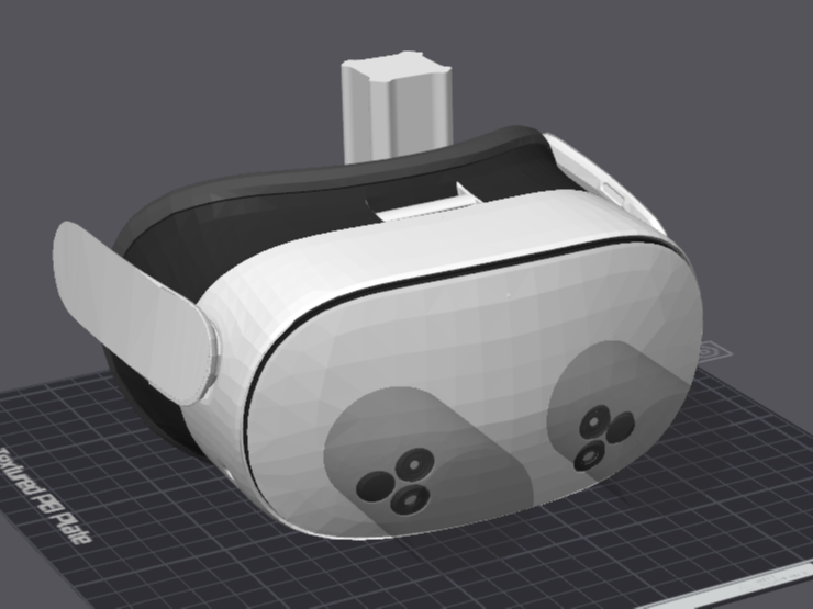 Meta Quest VR 3S (Model or wearable prop)