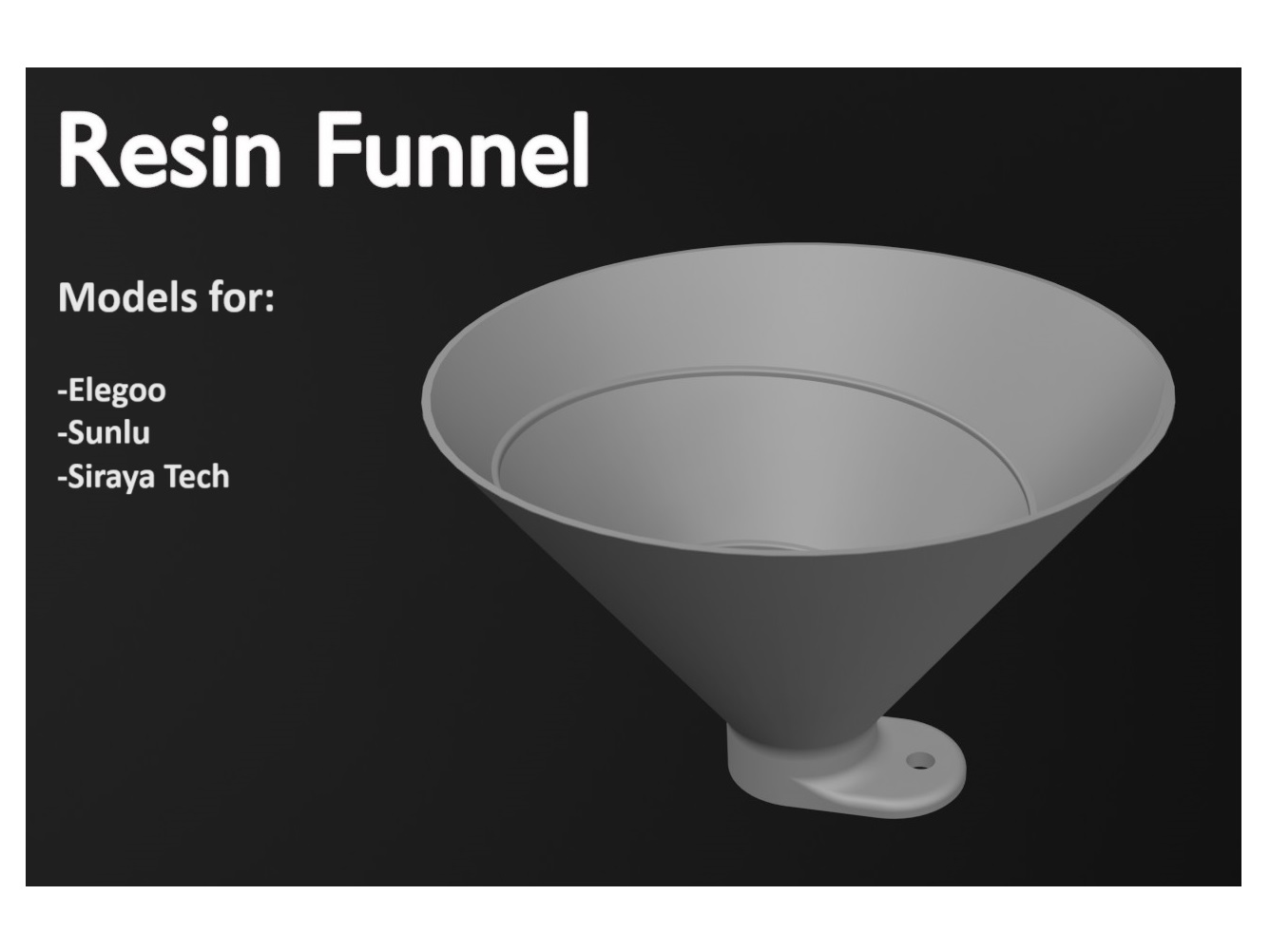 Resin Funnel