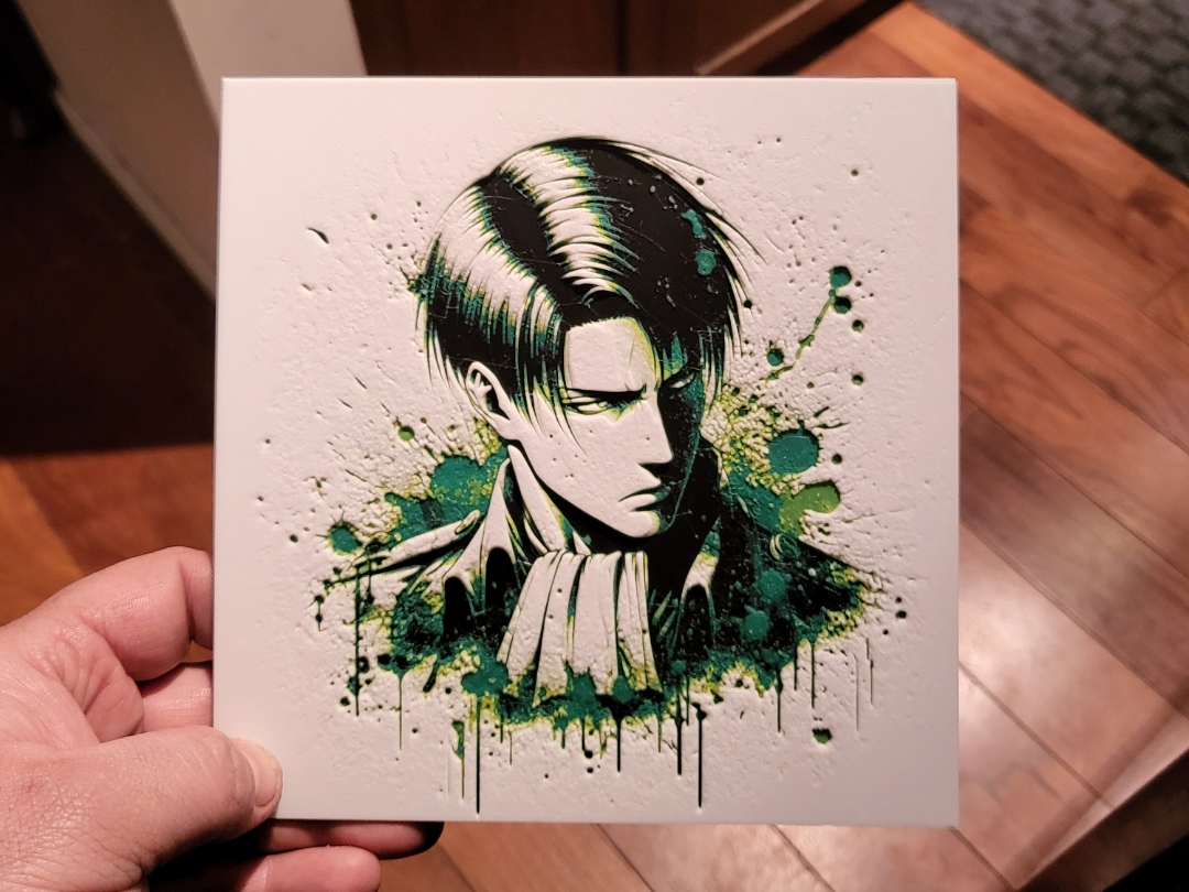 Graffiti Levi Ackerman Hueforge