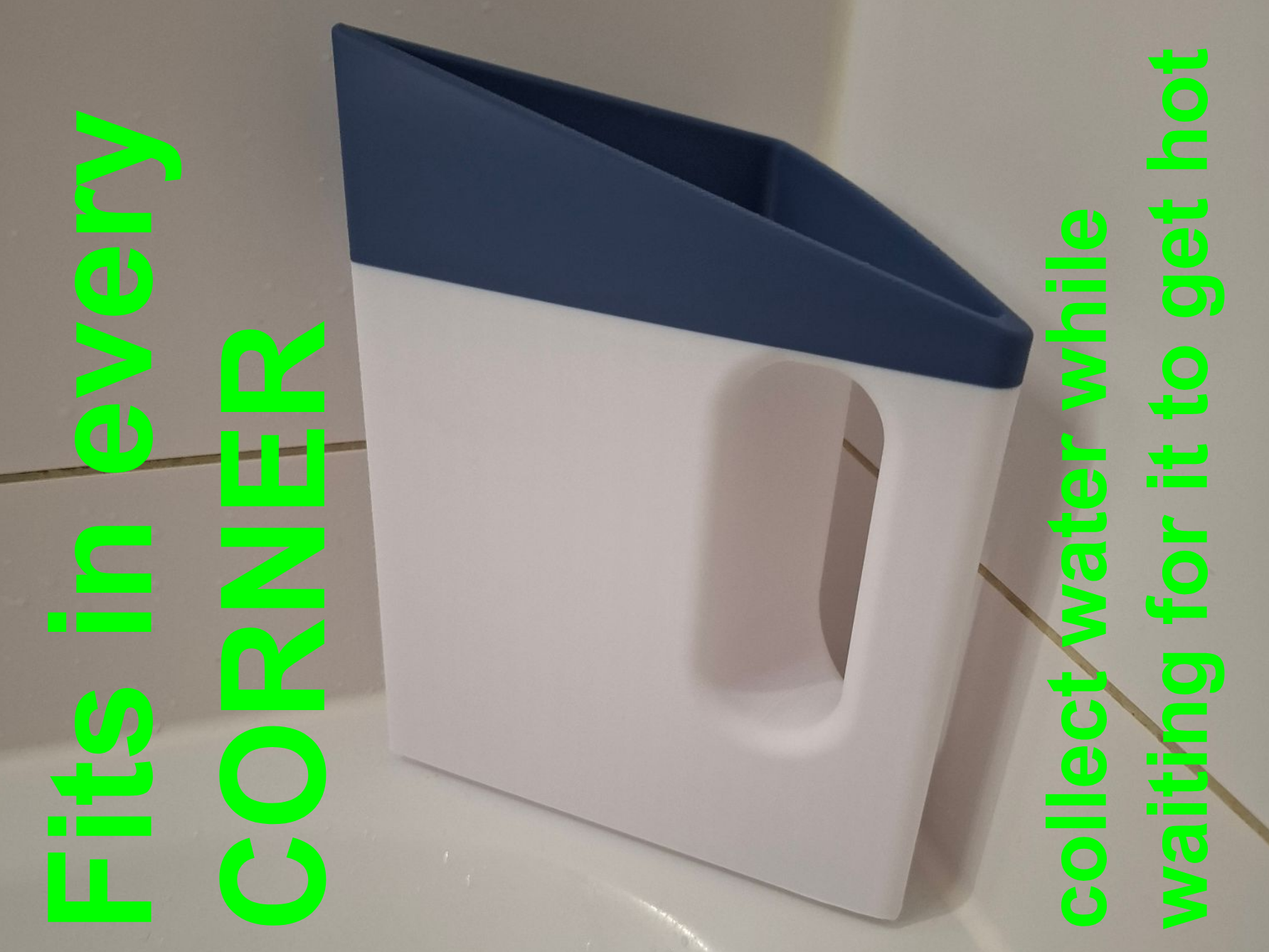 CORNER CAN - Shower Water Rescue Watering Can