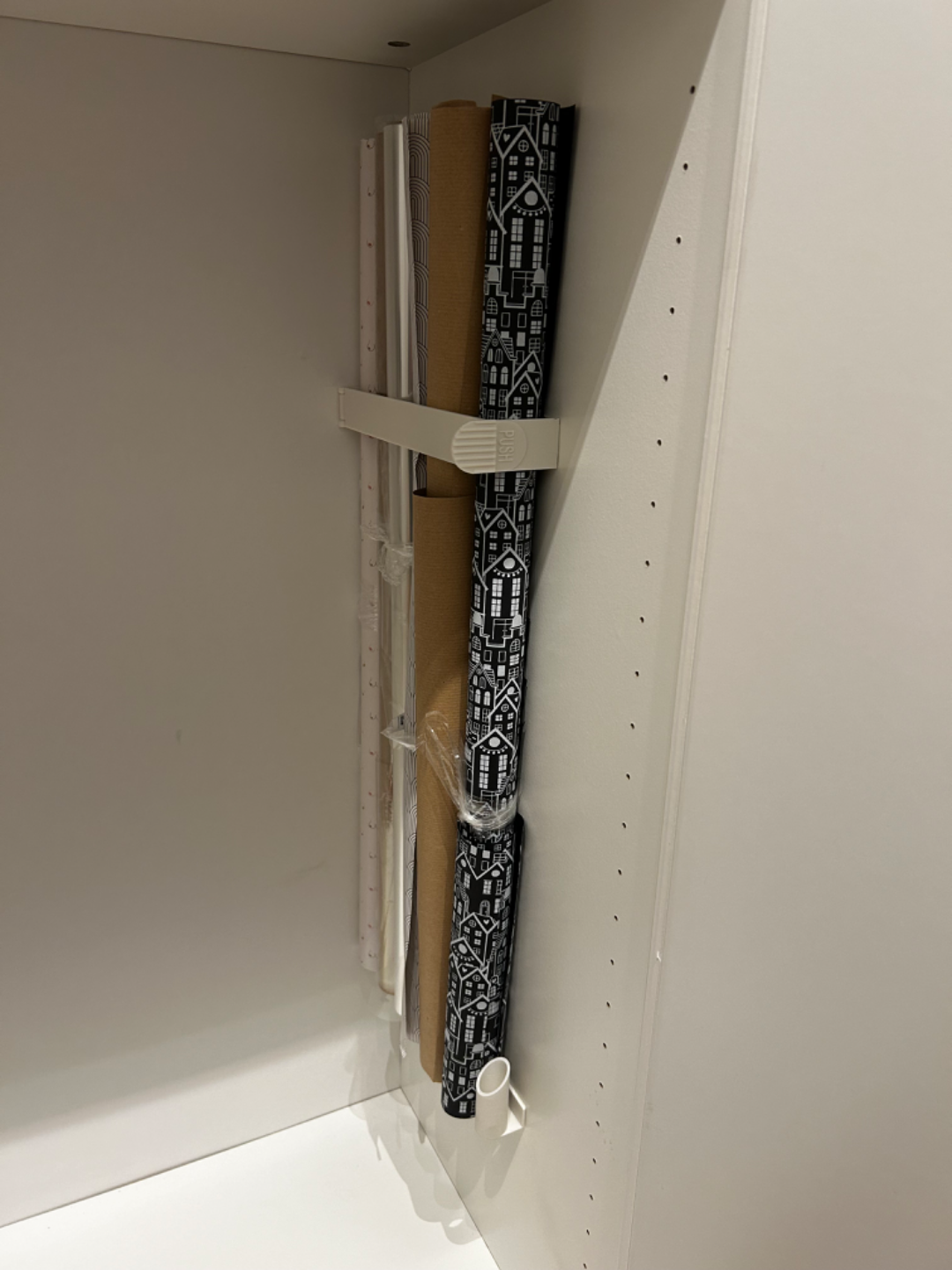 Print in Place Wrapping paper holder Ikea Billy