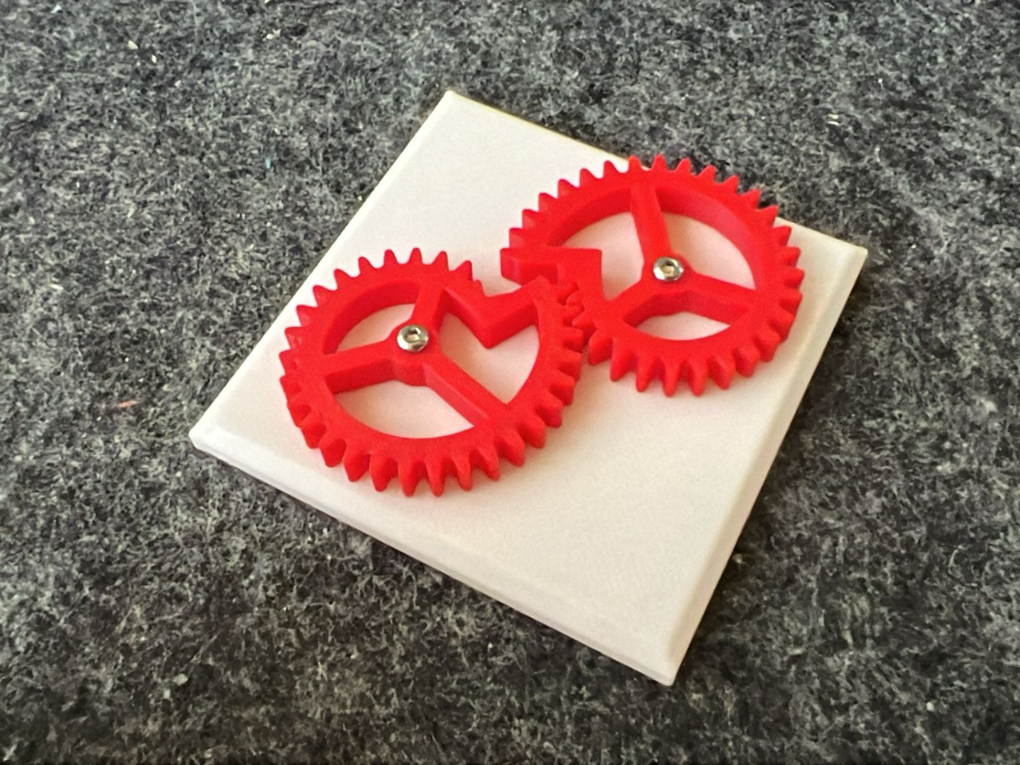 Scroll Gear Mechanical Model