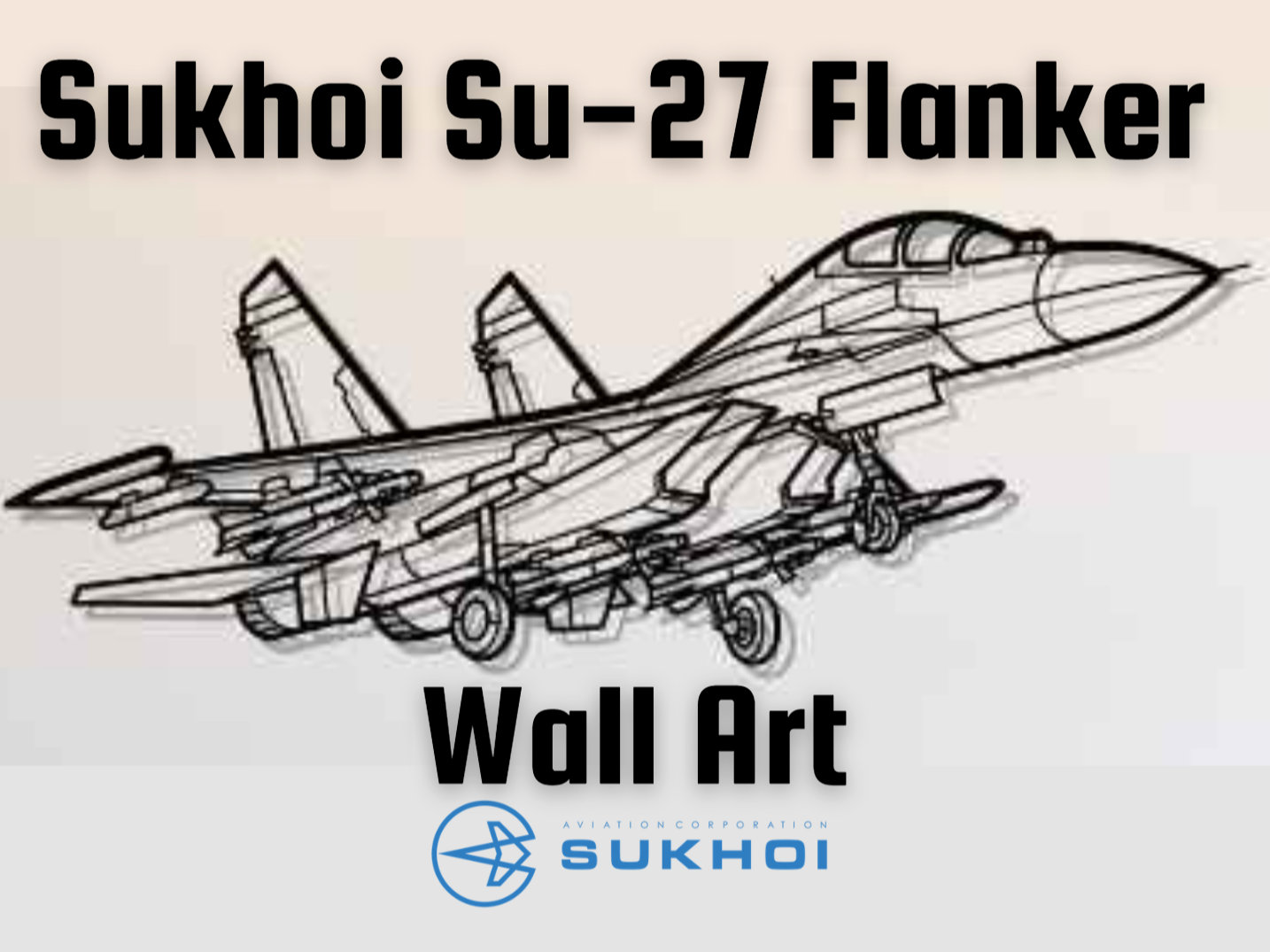 Sukhoi Su-27 Flanker Wall Art