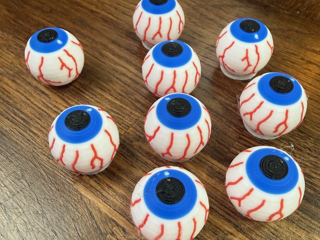 Easy to print Eyeballs Cosplay/Decoration AMS