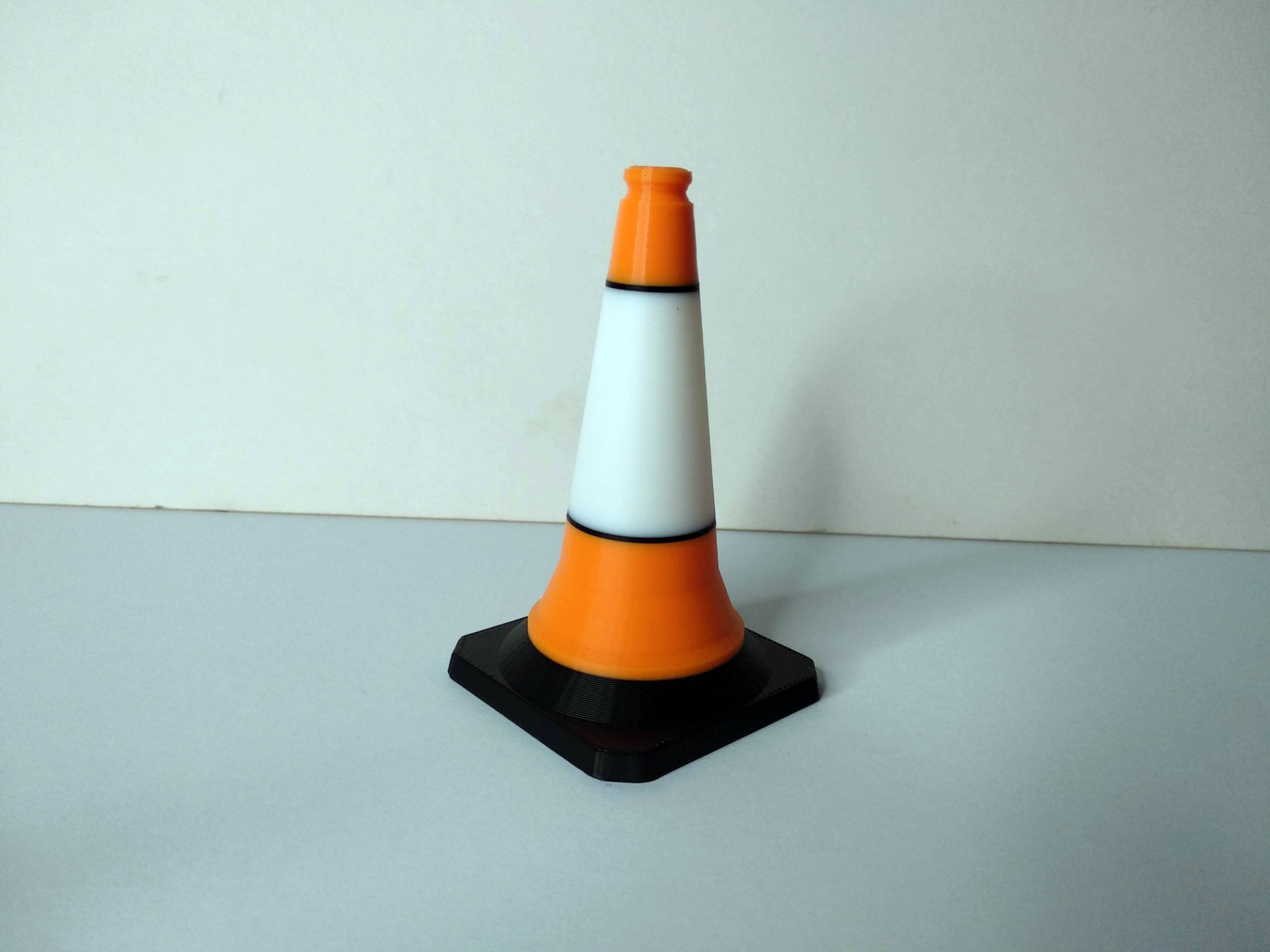 Mini Traffic/Construction Cone Black/Orange/White