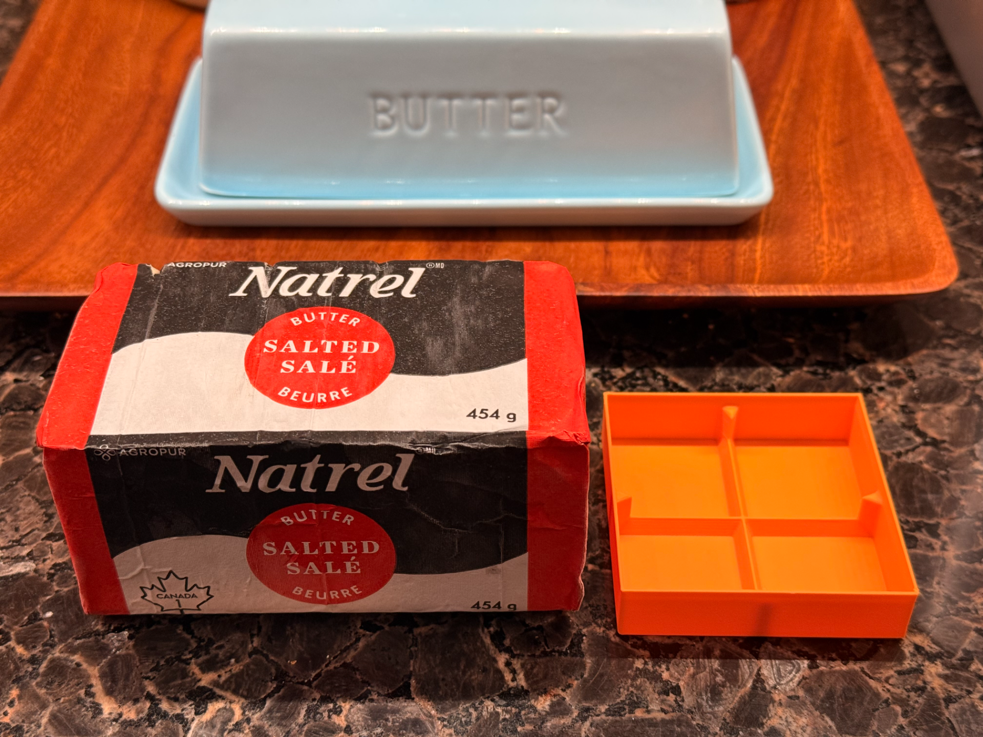 1 lb Butter Block Marker, Cut Perfect 1/4lb Sticks