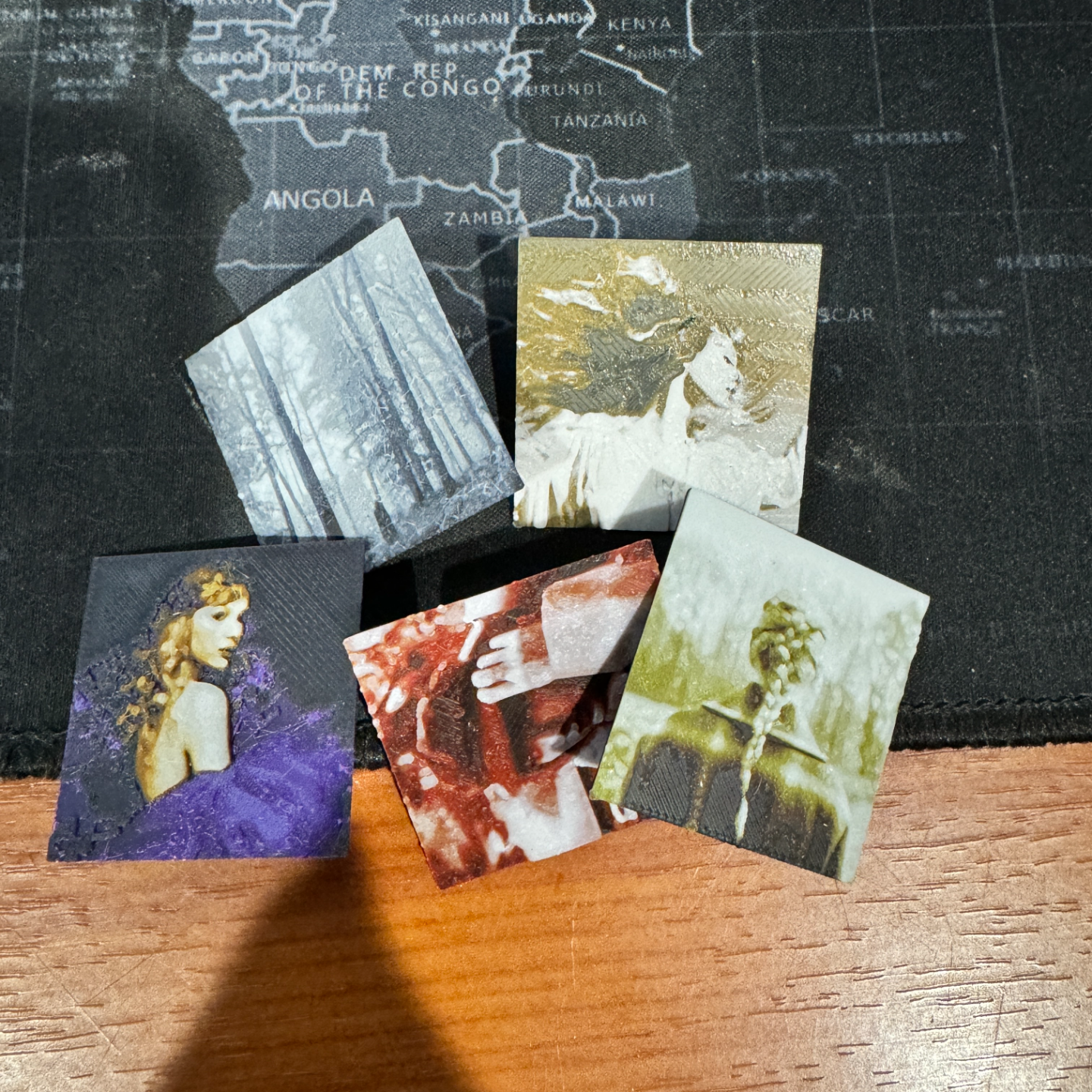 Mini Taylor Swift Album Covers (for pins or magnets)