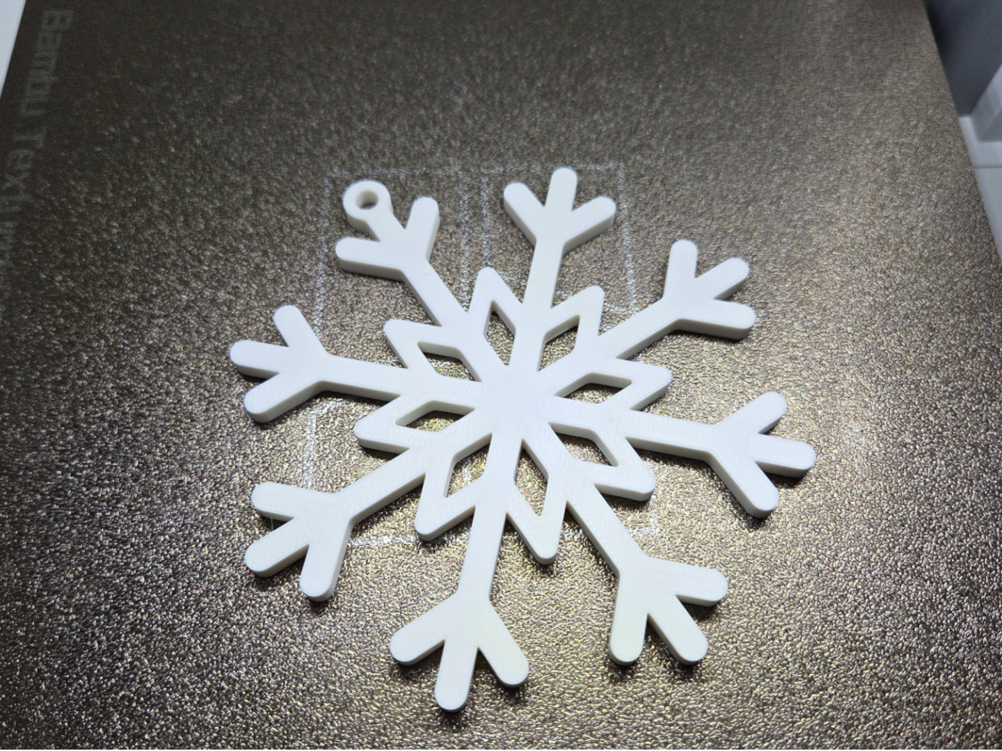 Weihnachtsbaumschmuck "Schneeflocke"