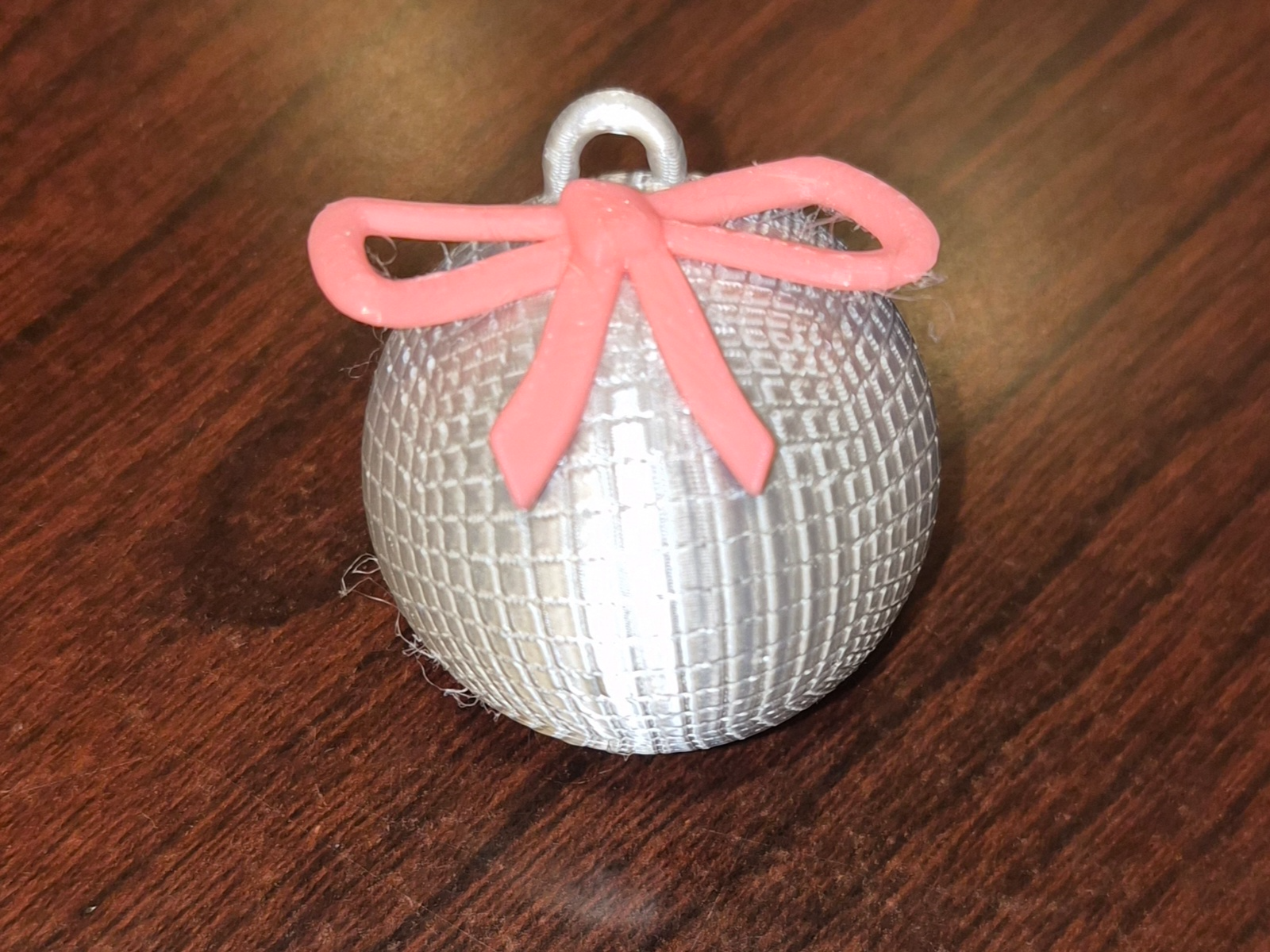 Disco Ball with Ribbon