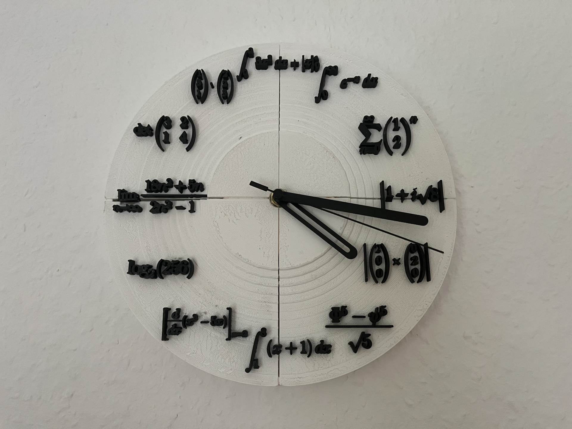 Math Equation Clock (Clock Components Kit 011)