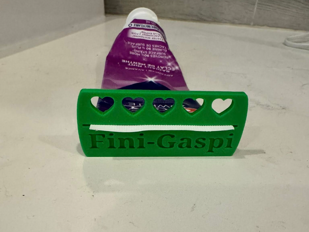 anti-gaspi - tube de pâte à dent