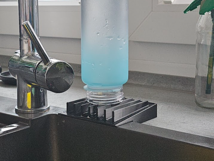 Abtropfgestell für Flaschen & Gläser