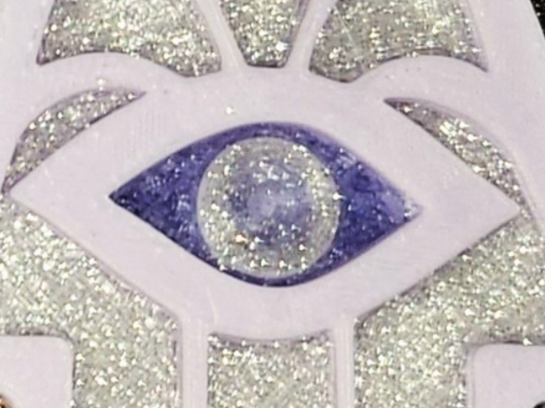 Evil Eye No Diamonds Keychain