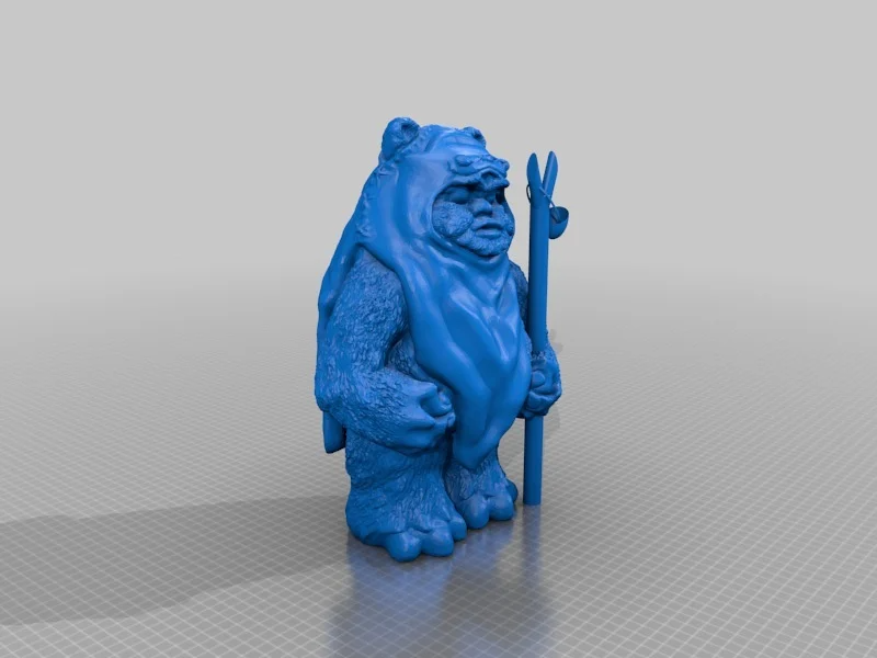 Ewok w/ Slingshot