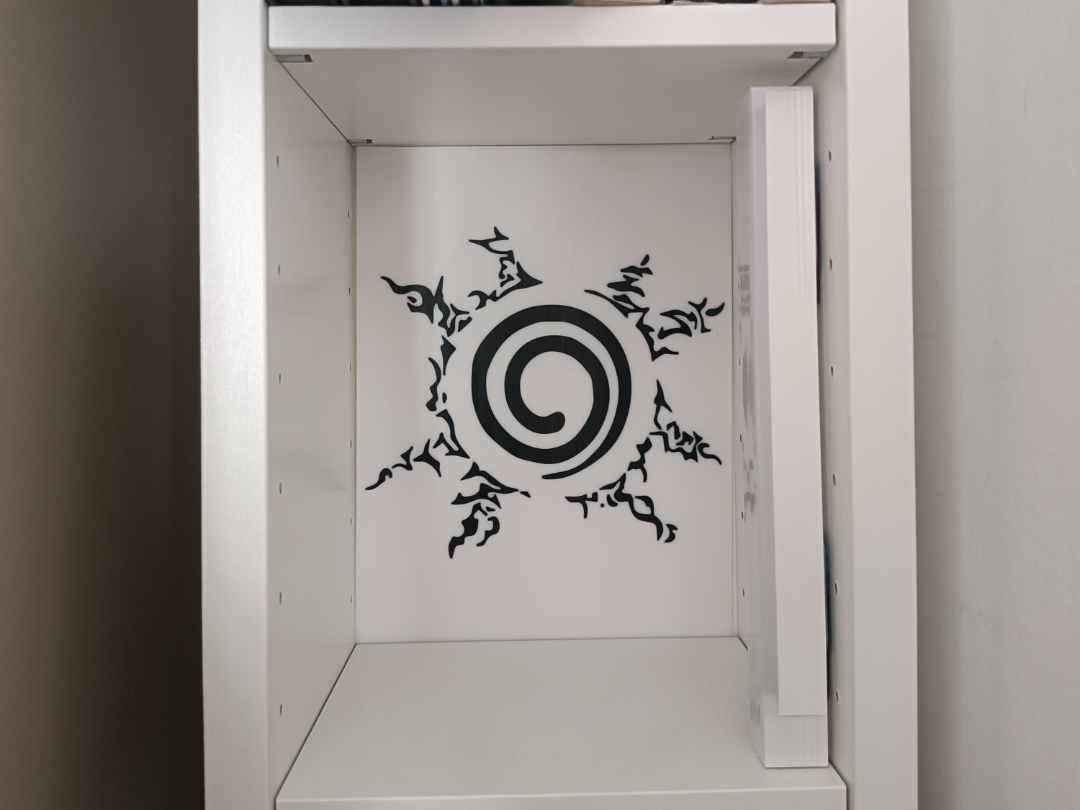 Sfondo Naruto per libreria Ikea