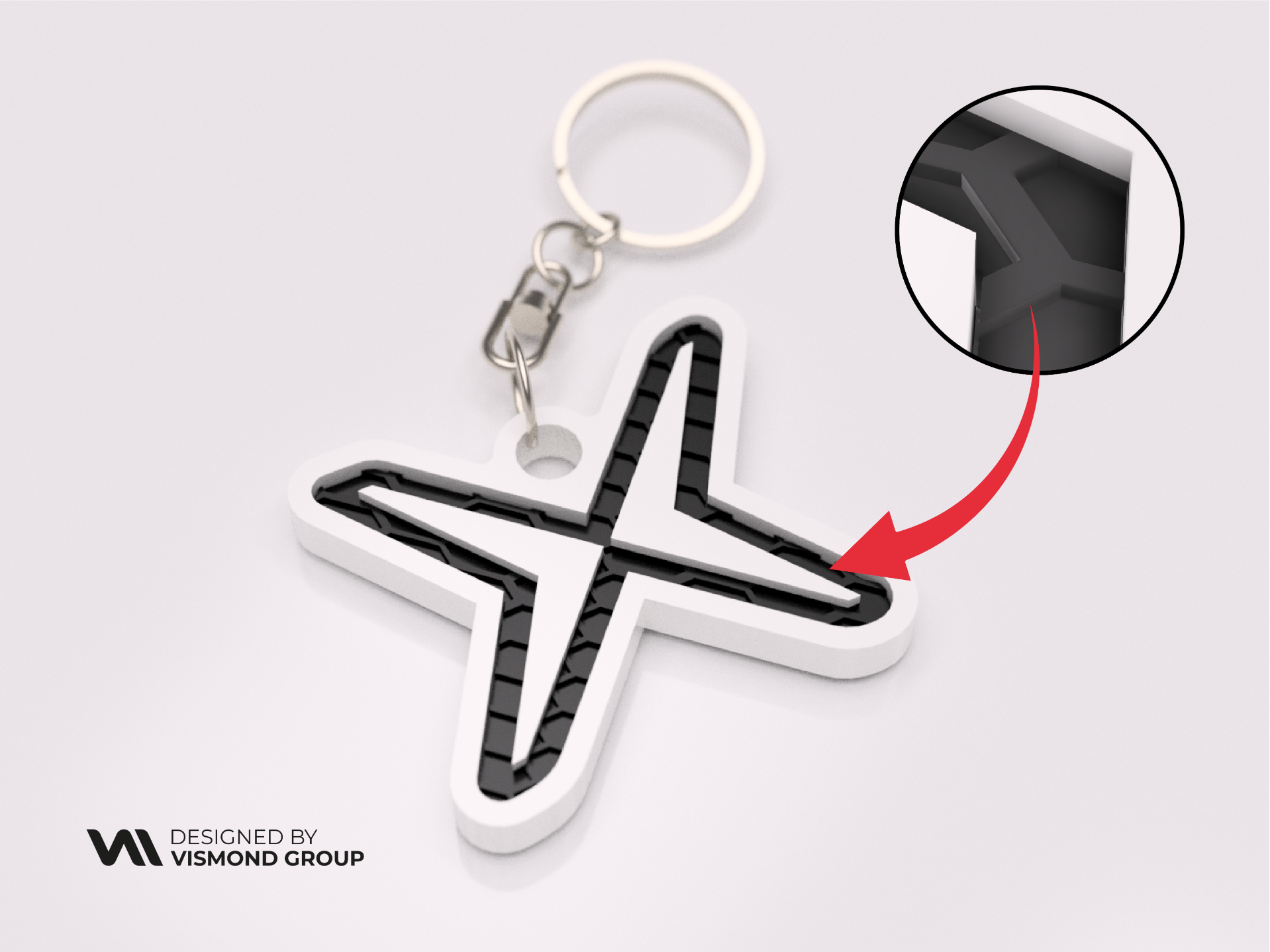 Volvo Polestar Keychain